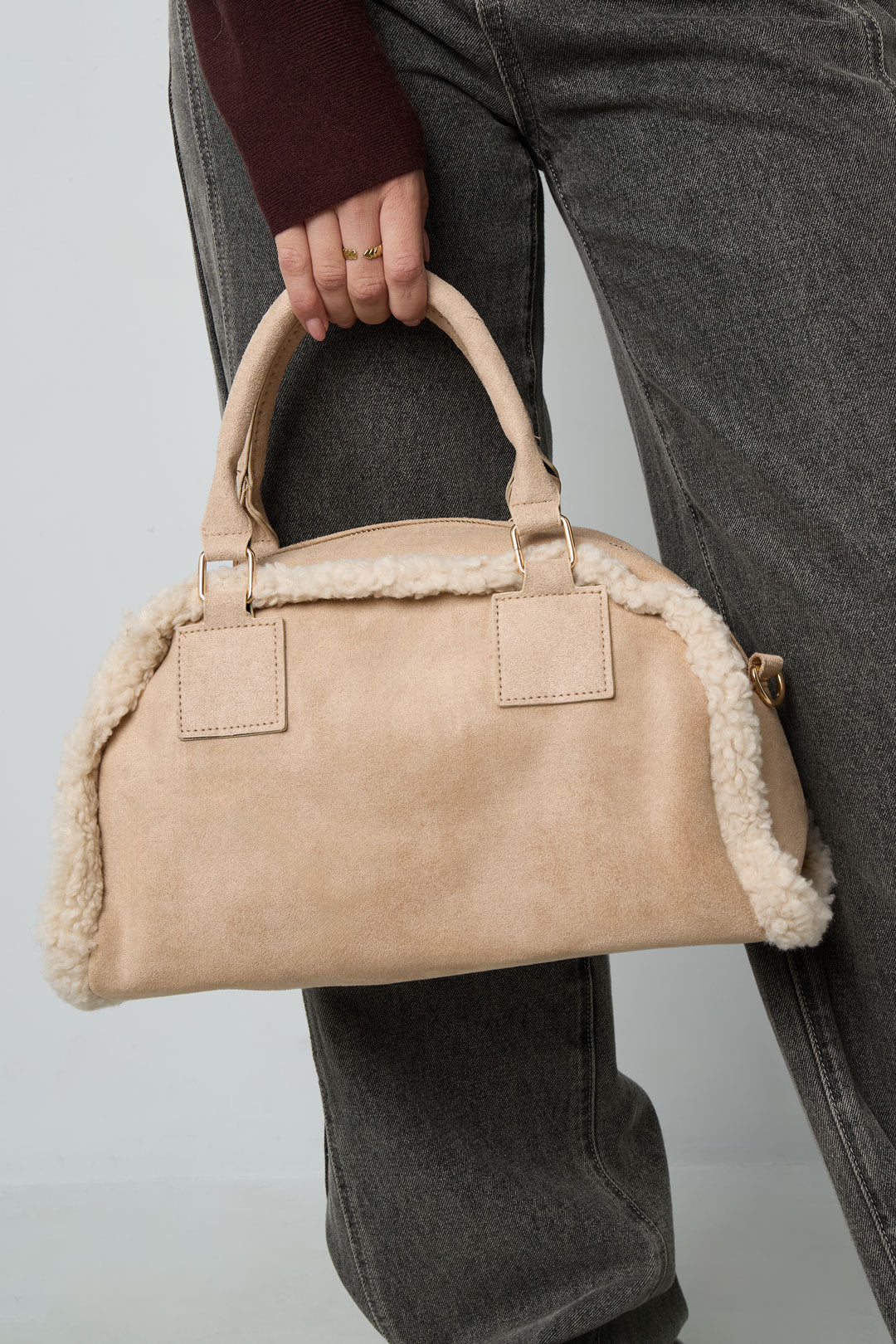 Celina | Sac à main en coton patchwork | Sélection boutique