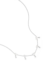 Collier Cœur Éclat d'Amour en Acier Inoxydable avec Strass
