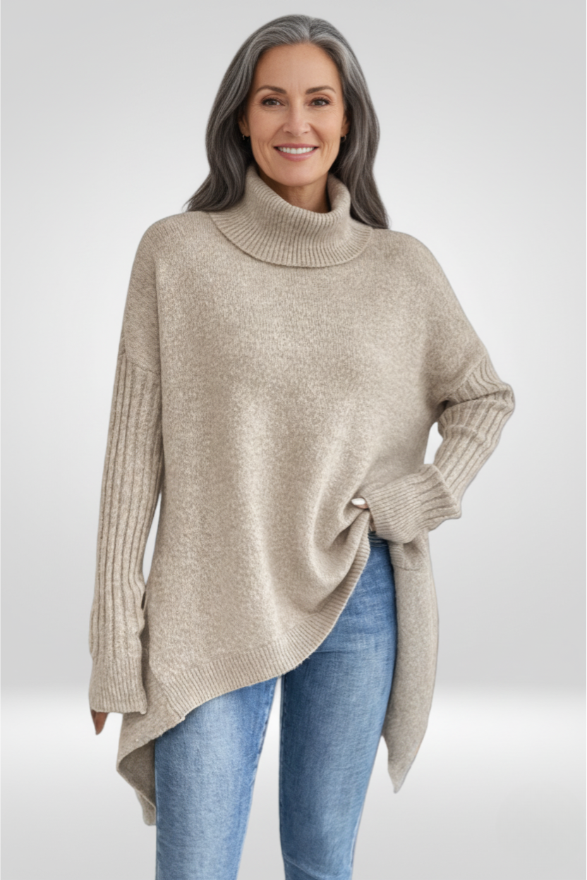 Isabelle | Pull Asymétrique Douillet