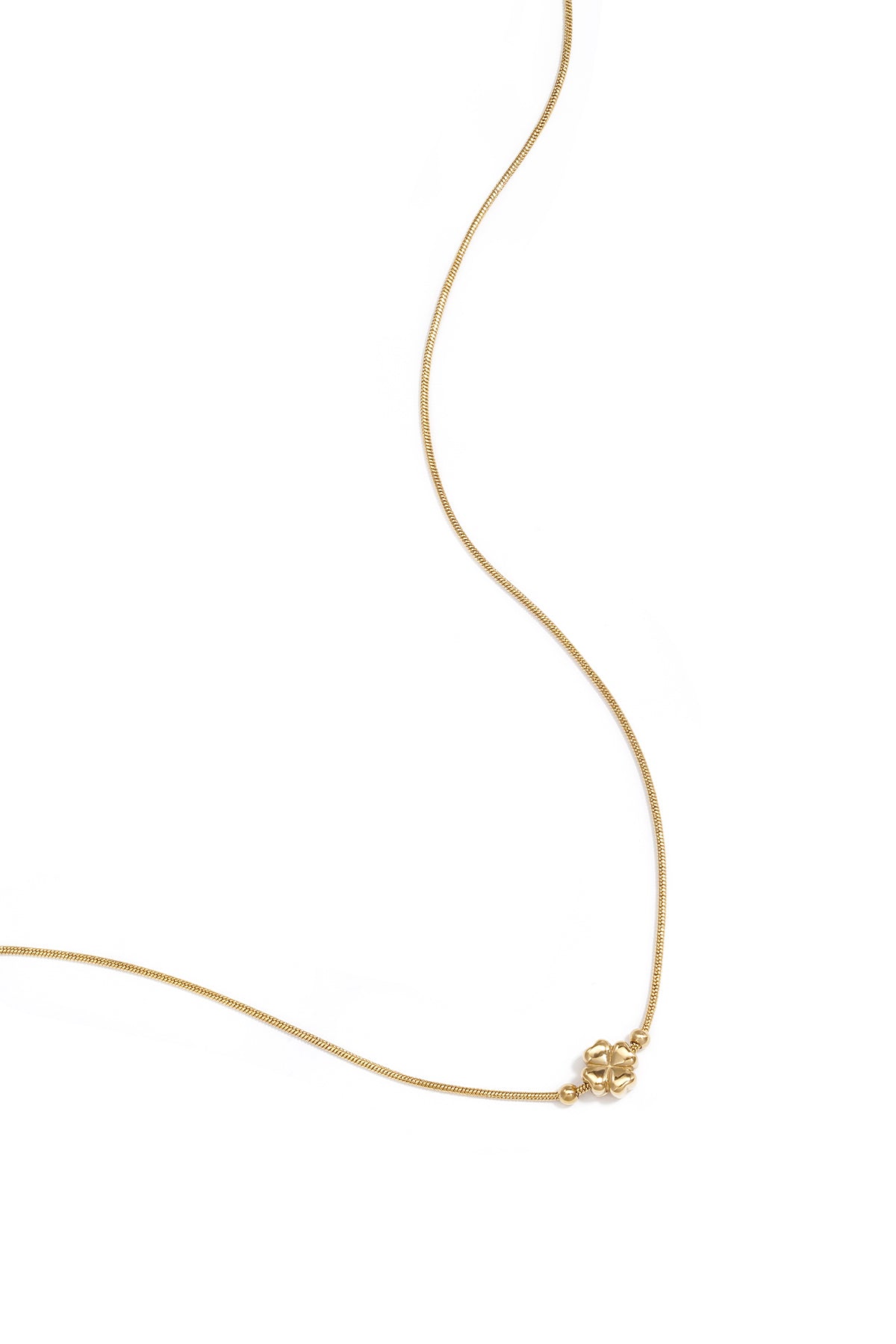 Collier | Trèfle Élégant en Acier Inoxydable