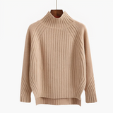 Amélia | Pull Maille Côtelée Douce
