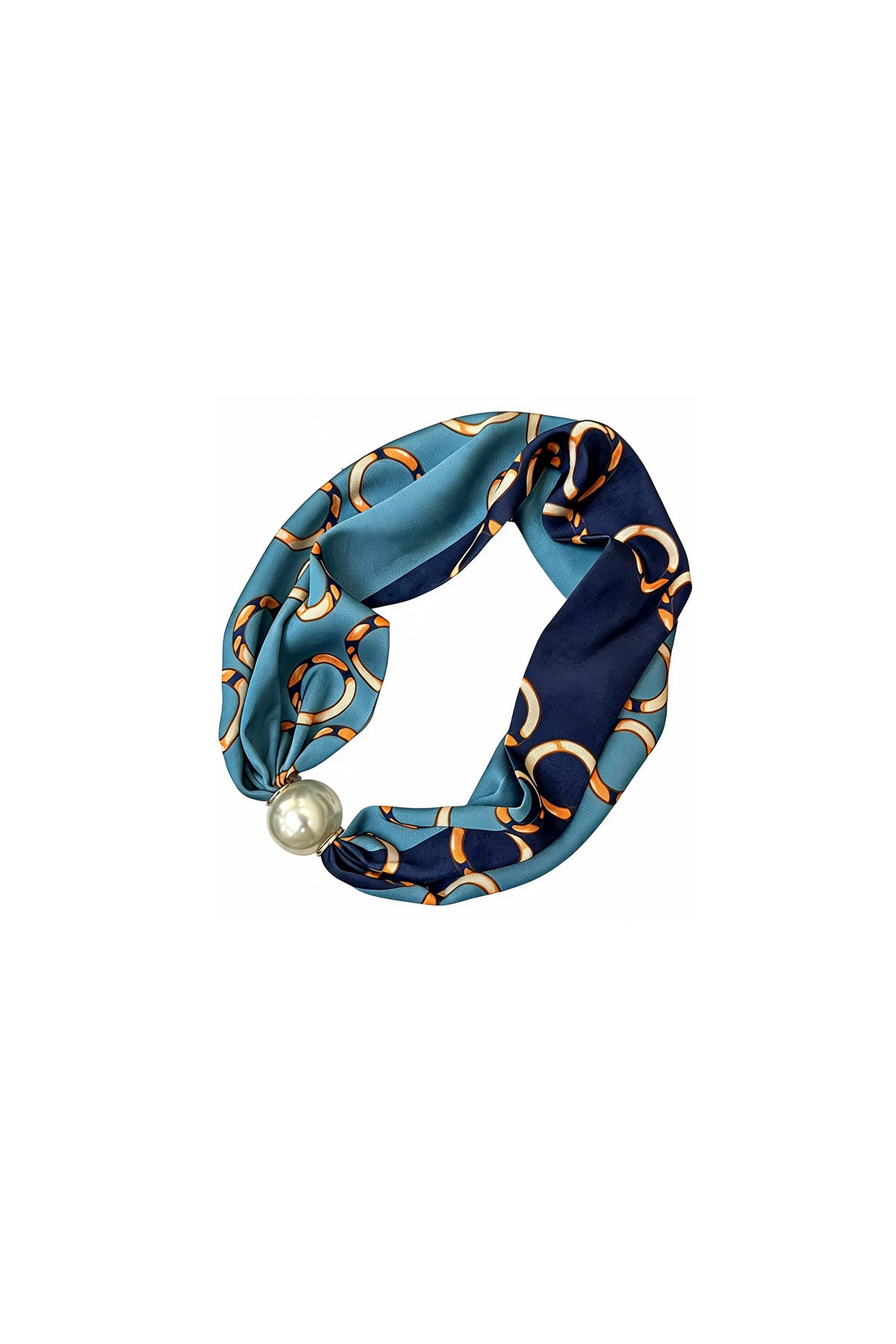Foulard d’été en polyester – Accessoire femme style rétro