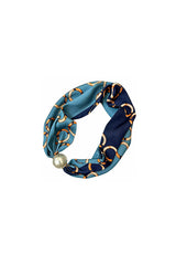 Foulard d’été en polyester – Accessoire femme style rétro