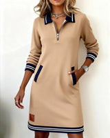 Reve Noir | Robe Style Sporty-Chic Féminin